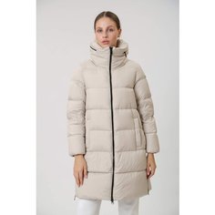 Пуховик GEOX Camei, размер 44, silver gray