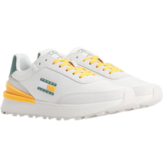 Кроссовки TOMMY HILFIGER TJM TECH RUNN, размер 44 EU, белый/зеленый/желтый