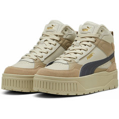 Ботинки PUMA Karmen II Idol Mid WTR, размер 3 UK, бежевый/серый