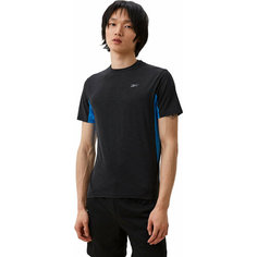 Футболка Reebok Athlete Tee 2.0, 1 шт., размер S, черный/голубой