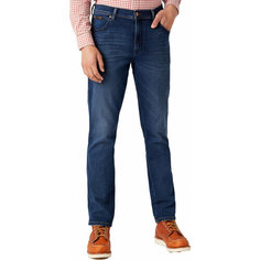 Джинсы зауженные Wrangler Men Texas Slim Jeans, размер 31/34, синий