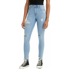 Джинсы скинни Levis Women 721 High Rise Skinny Jeans, размер 28/32, голубой Levis®