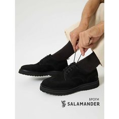 Полуботинки дерби Salamander, размер 39, черный