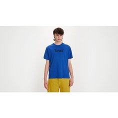 Футболка Levis Men Relaxed Fit Graphic Tee, 1 шт., размер M, синий Levis®