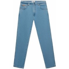Джинсы зауженные Wrangler Texas Slim, размер 36/32, синий