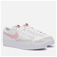 Кроссовки NIKE Blazer Low, размер 7.5 US, белый