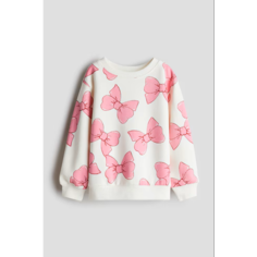 Толстовка H&M, размер 98/104, белый