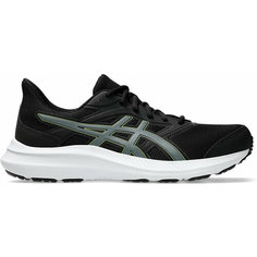 Кроссовки ASICS JOLT 4, полнота F (EU)/ на среднюю стопу, размер 7,5 US, черный/белый/зеленый