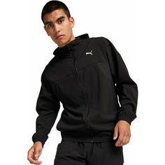 Куртка спортивная PUMA ALWAYS ON WOVEN FULL ZIP JACKET, размер S, черный