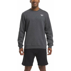 Свитшот Reebok Identity Small Logo Fleece Crew Sweatshirt, размер XL, , серый