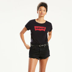 Футболка Levis Women The Perfect Tee, размер M, черный Levis®