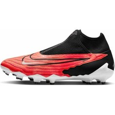 Бутсы NIKE, размер 9 US, красный/черный