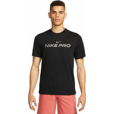 Футболка спортивная NIKE Dri-FIT Fitness T-Shirt, размер 2XL, черный