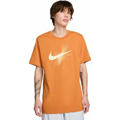 Футболка спортивная NIKE Sportswear T-Shirt, размер XL, оранжевый