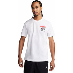 Футболка спортивная NIKE U NSW TEE SOLE RALLY LBR, размер L, белый
