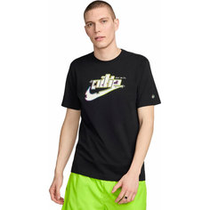 Футболка спортивная NIKE M NSW TEE OC HBR PK4, размер S, черный
