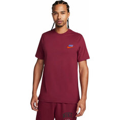 Футболка NIKE M NSW TEE CLUB+ LBR, размер S, красный