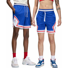 Шорты спортивные NIKE M J FFBB DF SPRT DMND SHORT, размер L, синий