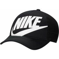 Бейсболка NIKE Rise Structured Trucker Cap, размер 1SIZE, черный