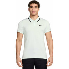 Поло спортивное NIKE Court Advantage Dri-FIT Tennis Polo, размер L, зеленый