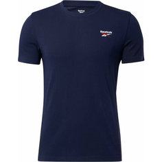 Футболка спортивная Reebok, размер 2XL, синий