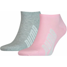 Носки PUMA, размер 3942, розовый/серый