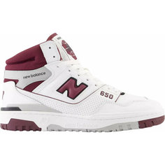 Кроссовки New Balance 650, полнота F (EU)/ на среднюю стопу, размер 8 US, белый