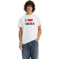 Футболка Levis Men Destination Tee, размер S, белый Levis®