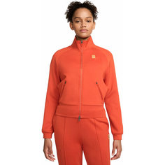 Олимпийка NIKE Full-Zip Tennis Jacket, размер L, , оранжевый