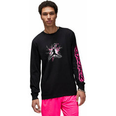 Лонгслив NIKE Jordan Sport Dri-FIT Long-Sleeve T-Shirt, размер L, , черный
