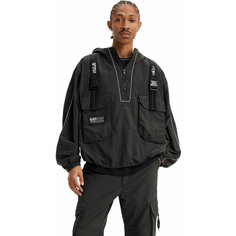 Анорак Levis Men x Gundam Seed Technical Anorak, размер S, чёрный Levis®