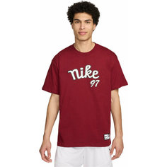 Футболка спортивная NIKE Max90 Basketball T-Shirt, размер L, красный