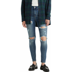 Джинсы скинни Levis Women 721 High Rise Skinny Jeans, размер 27/32, синий Levis®