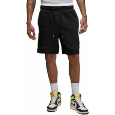 Шорты спортивные NIKE Jordan Flight Fleece Shorts, размер S, черный