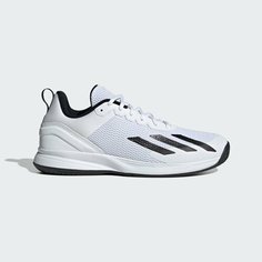 Кроссовки adidas Courtflash Speed, полнота F (EU)/ на среднюю стопу, размер 7 UK, белый