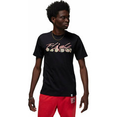Футболка NIKE Jordan Flight Essentials T-Shirt, размер S, черный