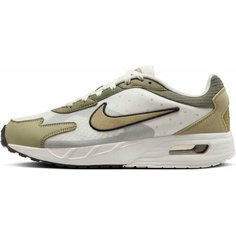 Кроссовки NIKE Air Max Solo, полнота F (EU)/ на среднюю стопу, размер 9,5 US, бежевый/зеленый