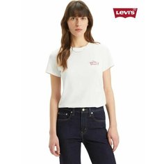 Футболка Levis Women The Perfect Tee, размер XL, белый Levis®