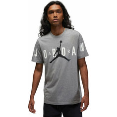 Футболка NIKE Jordan Air Mens Stretch T-Shirt, 1 шт., размер 2XL, серый