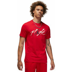 Футболка спортивная NIKE Jordan Graphic T-Shirt, размер 2XL, красный
