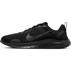 Кроссовки NIKE FLEX EXPERIENCE RN 12, полнота F (EU)/ на среднюю стопу, размер 11 US, чёрный