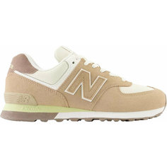 Кроссовки New Balance 574, полнота F (EU)/ на среднюю стопу, размер 9,5 US, коричневый