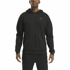 Худи спортивное Reebok, размер XL INT, , чёрный