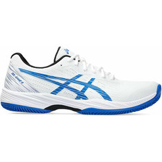 Кроссовки ASICS GEL-GAME 9 CLAY/OC, полнота F (EU)/ на среднюю стопу, размер 8,5 US, белый/синий
