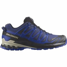 Кроссовки Salomon Xa Pro 3D V9 Gtx, полнота F (EU)/ на среднюю стопу, размер 7.5 UK, синий