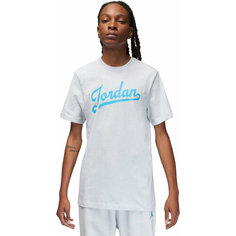 Футболка NIKE M J FLT MVP WM SS CREW, размер L, белый