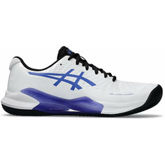 Кроссовки ASICS GEL-CHALLENGER 14 CLAY, полнота F (EU)/ на среднюю стопу, размер 10 US, белый/синий