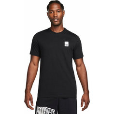 Футболка спортивная NIKE Basketball T-Shirt, размер L, черный