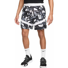 Шорты спортивные NIKE Icon 6" Dri-FIT Basketball Shorts, размер M, серый/белый