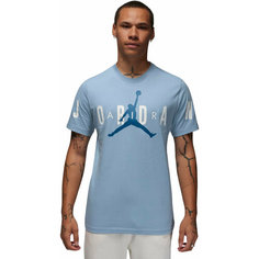 Футболка NIKE Jordan Air Mens Stretch T-Shirt, 1 шт., размер L, голубой